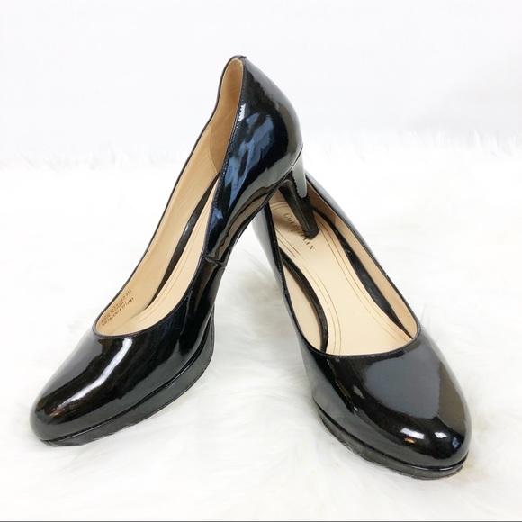 Cole Haan Shoes - Cole Haan | Nike Air Black Patent Heels Sz 8